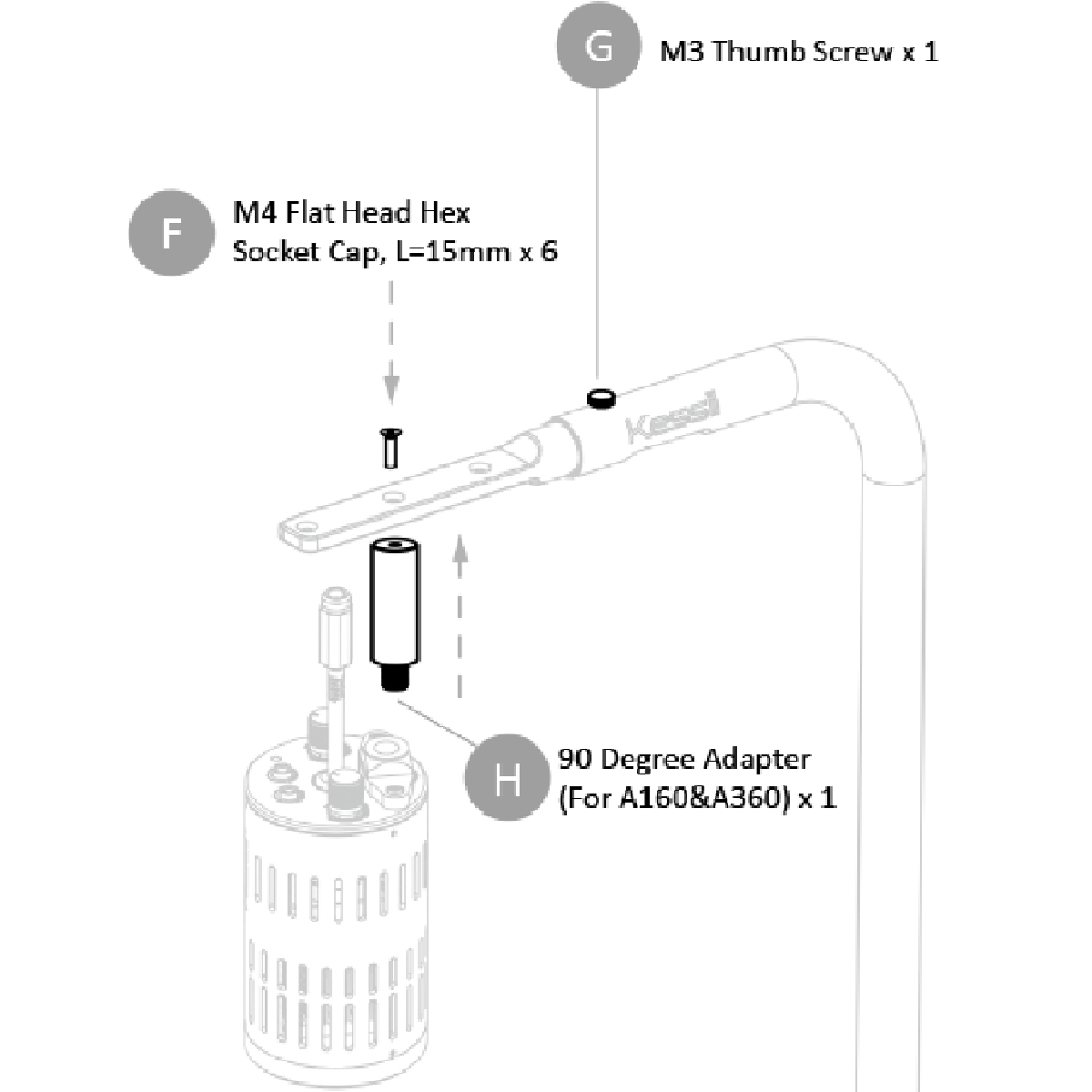 Mounting Arm Replacement Parts