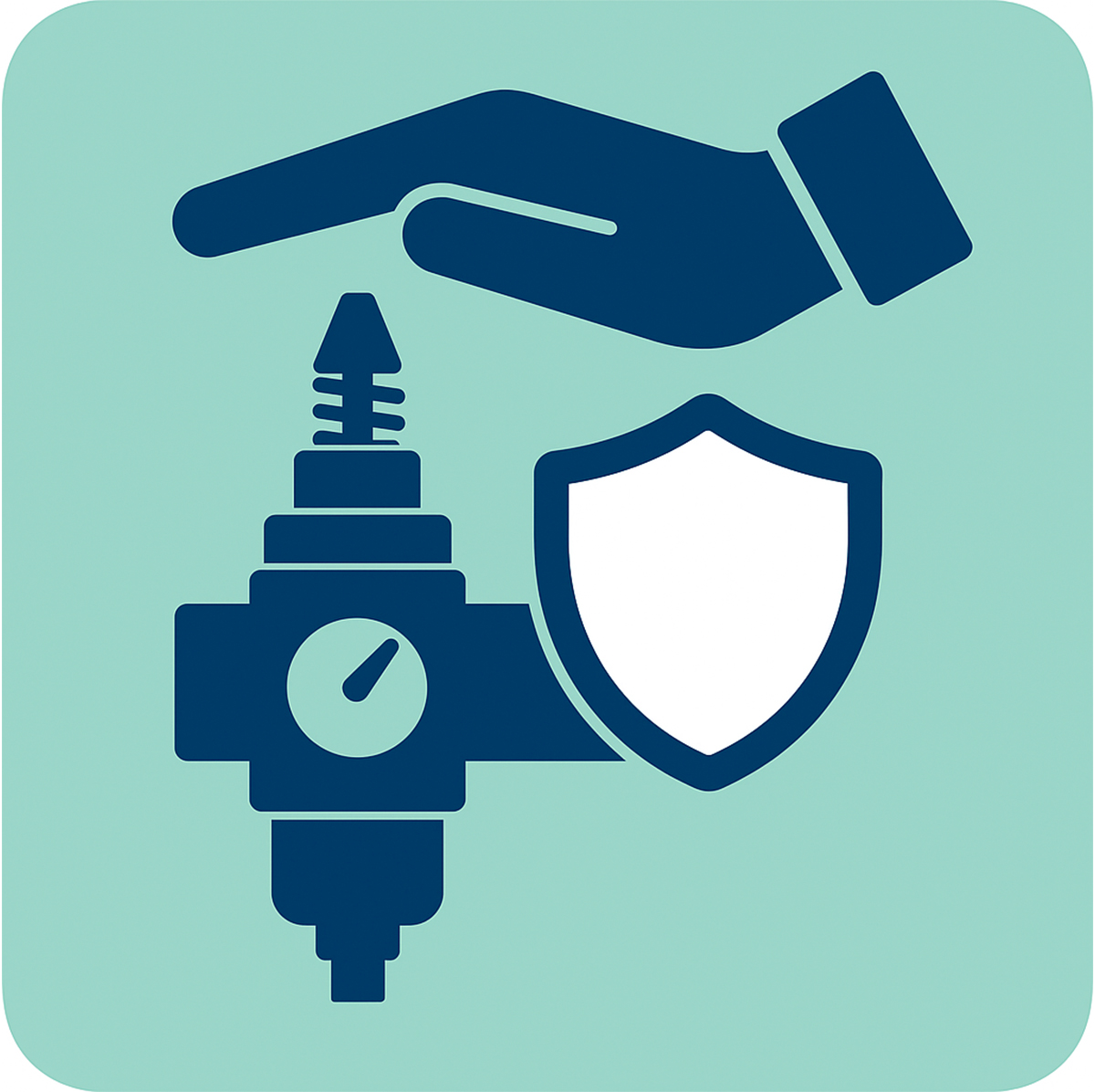 Integrated safety valve for reliable protection