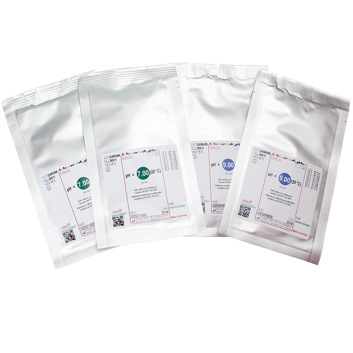 Abbildung von 7040.120, Pufferlösung pH 7 und 9 je 2x20ml