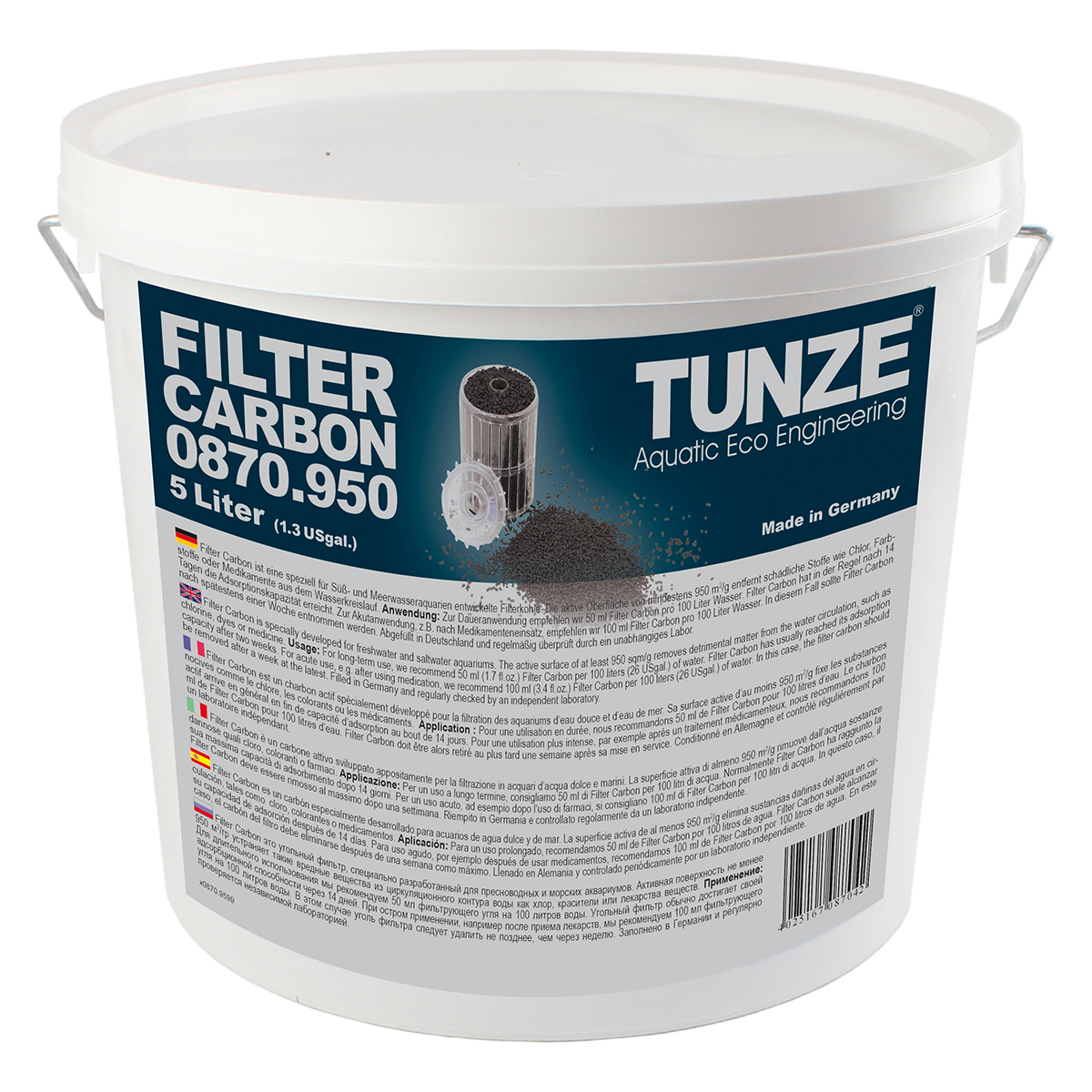 Abbildung von 0870.950, Filter Carbon