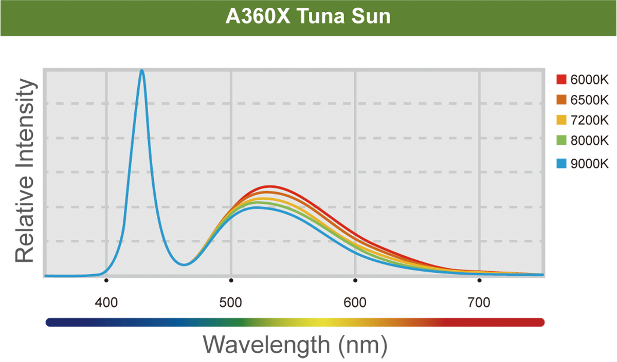 Tuna Sun spectrum